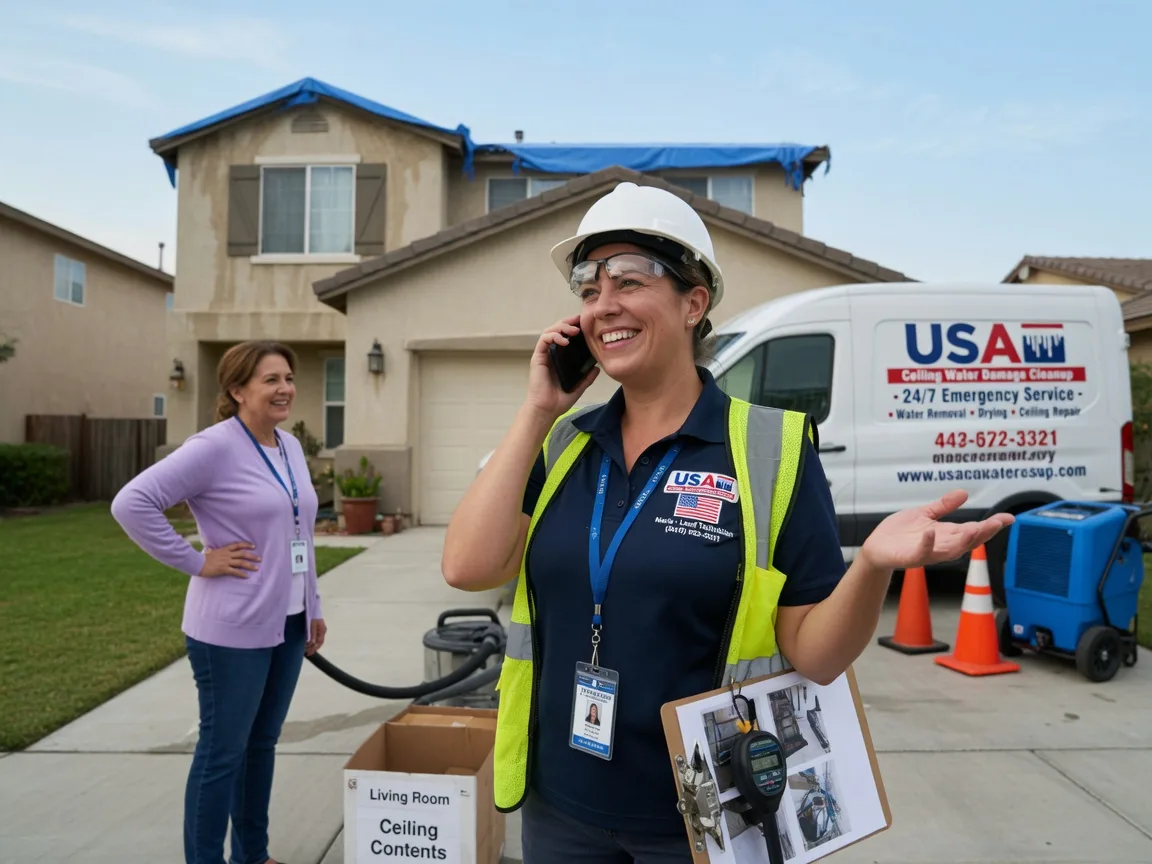 Ceiling Water Damage Restoration Pine Prairie, LA FAQs